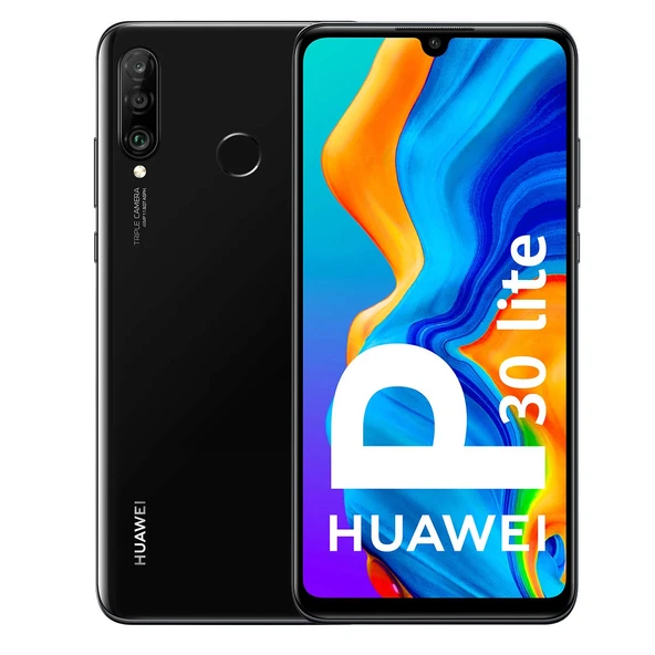 Huawei P30 Lite Çift SIM 128 Go Noir Débloqué ürün görseli 1