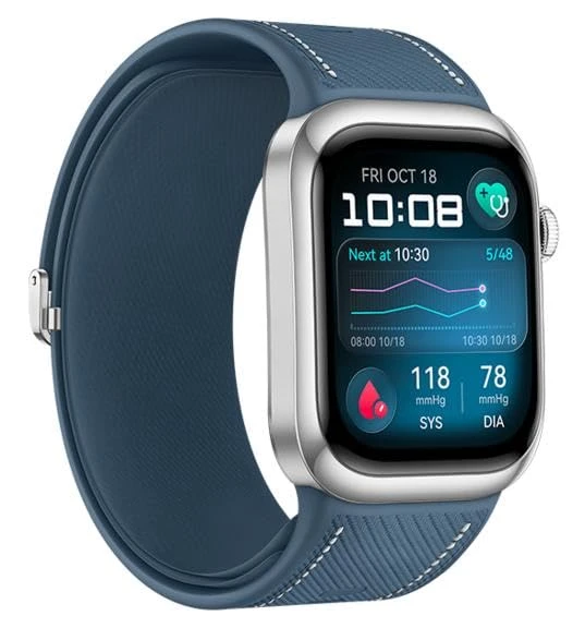 Huawei Watch D2, Smartwatch 4,6 cm AMOLED, Ayaktan Kan Basıncı İzleme, EKG, Uykuda Nefes Alma Farkındalığı, SpO2, Hafif ve İnce, Sağlık Topluluğu, Bluetooth Araması, iOS ile uyumlu ürün görseli 1