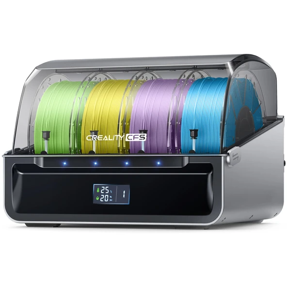 Creality CFS - Creality Filament Sistemi, çok renkli 3D yazıcı filament sistemi, K2 SE/K2 Pro/K2/K2 Plus/Hi 3D yazıcılar için 16 renkli baskı için 4 paralel cihazı destekler ürün görseli 1