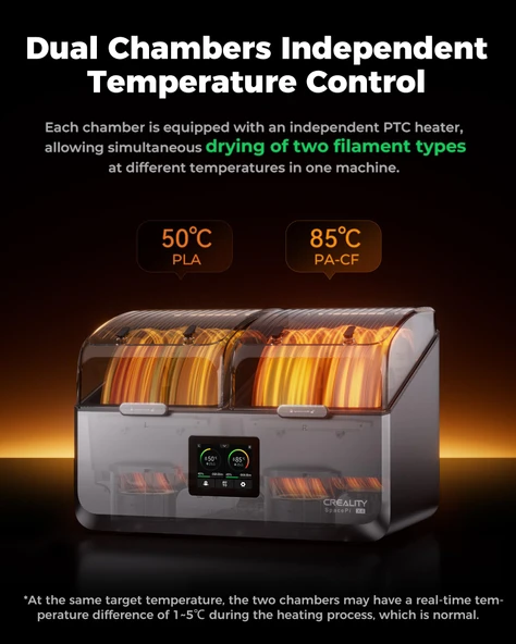 Resmi Creality Filament Kurutucu Space Pi - Resim 4