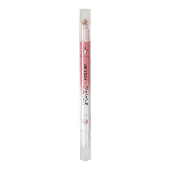 WRITECH FOSFORLU KALEM W-822 SILINEBILIR P.PEMBE ürün görseli 1