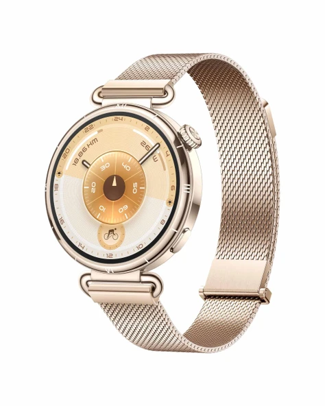 Huawei Watch GT 6 Akıllı Saat, GPS, AMOLED dokunmatik ekran, 14 güne kadar pil ömrü, 100'den fazla spor modu, Android™ ve iOS ile uyumlu, sağlık izleme, duygusal sağlık, altın, 41 mm ürün görseli 1