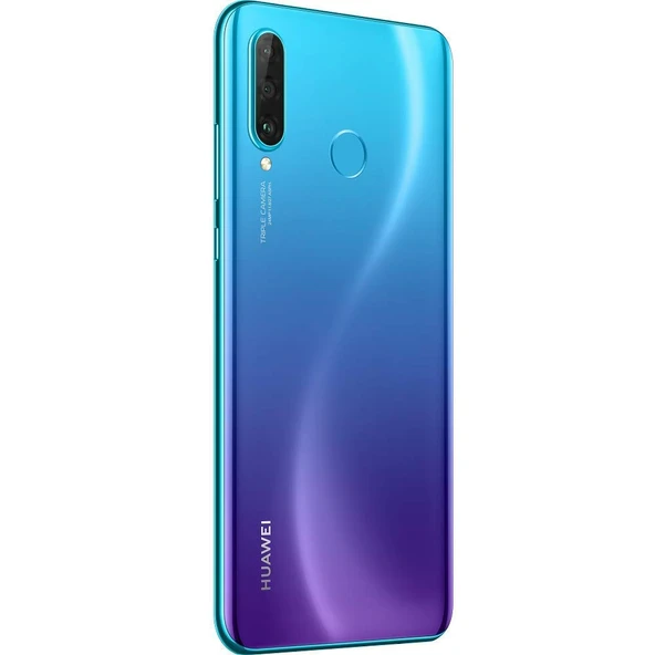 PTTAVM: Huawei P30 Lite Çift SIM 128 GB 6 GB RAM MAR-LX2 Mavi SIM