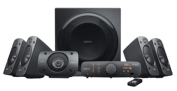 Logitech Z906 5.1 Ses Sistemi - siyah - Resim 4