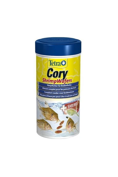 Tetra Cory Shrimp Wafers Çöpçü Ve Dip Balık Yemi 100ml ürün görseli 1