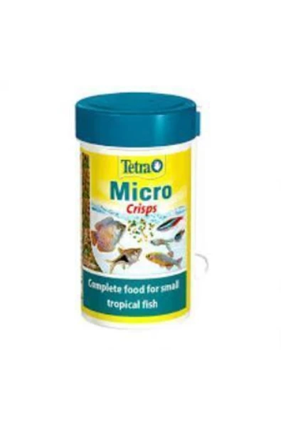 Tetra Micro Crisps Ekstra Küçük Tropikal Balık Yemi 39 gr / 100 ml ürün görseli 1