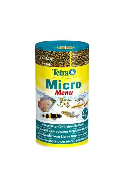 Tetra Micro Menü 4 In 1 Balık Yemi 100 ml ürün görseli 1