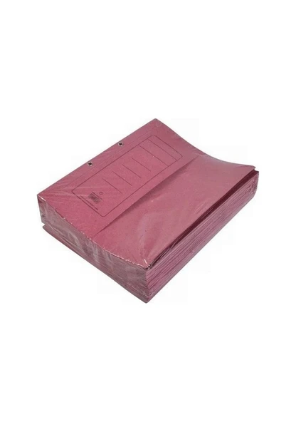 Özkan Yarım Kapak Dosya Karton Pembe 50’li Paket ürün görseli 1