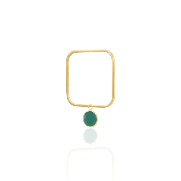 Kadir Jewellery 22 Ayar Altın Kaplama Zirkon Taşlı Ayarlanabilir Vintage Bilezik ürün görseli 1