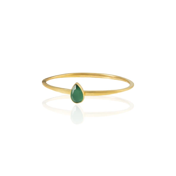 Kadir Jewellery Zirkon Taşlı Ayarlanabilir 22 Ayar Altın Kaplama Bilezik ürün görseli 1