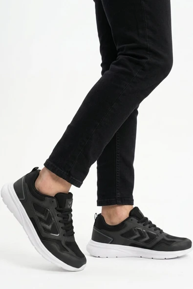 Siyah Fileli Unisex Spor Ayakkabı ürün görseli 1