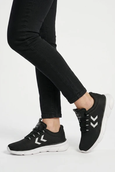 Siyah Fileli Unisex Spor Ayakkabı ürün görseli 1