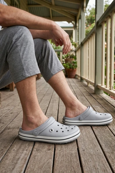 Buz Eva Erkek Sabo Terlik - Resim 3