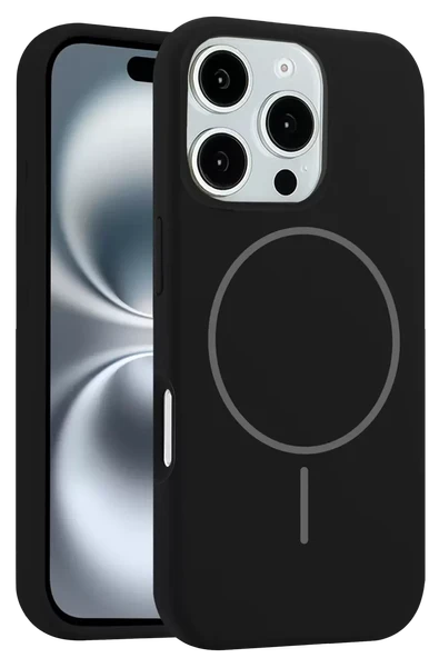 Joko Apple iPhone 16 Pro Kılıf Jully Magsafe Kapak - Siyah ürün görseli 1
