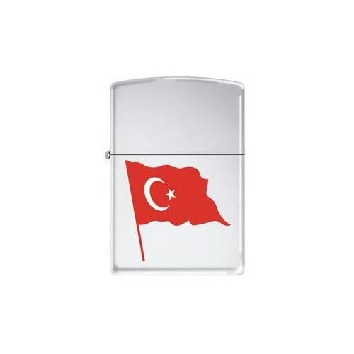 Zippo Turkish Flag Çakmak Türk Bayrağı ürün görseli 1