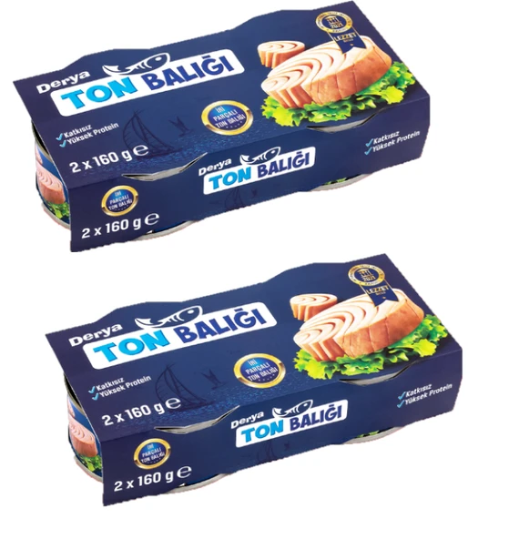 Ton Balığı İri Parçalı 2x160 Gr*2 ürün görseli 1