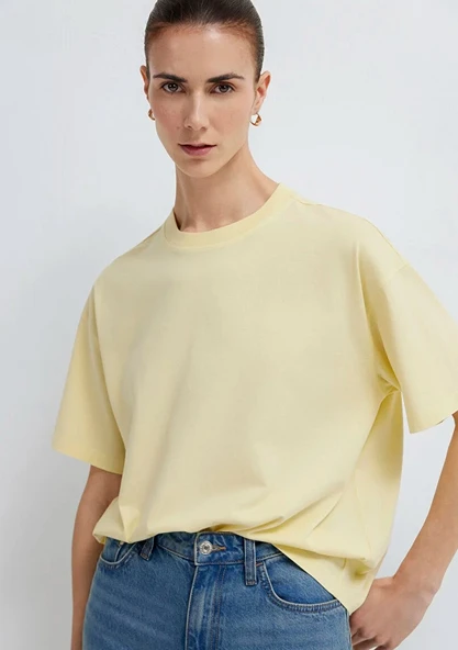 Mavi M1614313 Mavi Basic Tişört T-Shirt Kadın Tişört ürün görseli 1