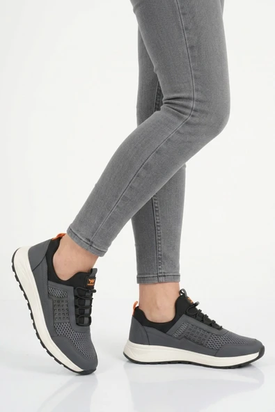 Füme Fileli Unisex Spor Ayakkabı ürün görseli 1