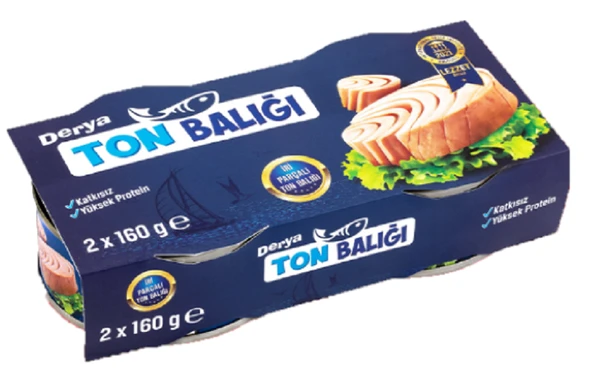 Ton Balığı İri Parçalı 2x160 Gr ürün görseli 1
