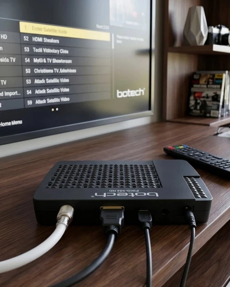 HDMI ve USB Girişli Full HD Uydu Alıcısı EPG Destekli Pratik Kullanım ürün görseli 1