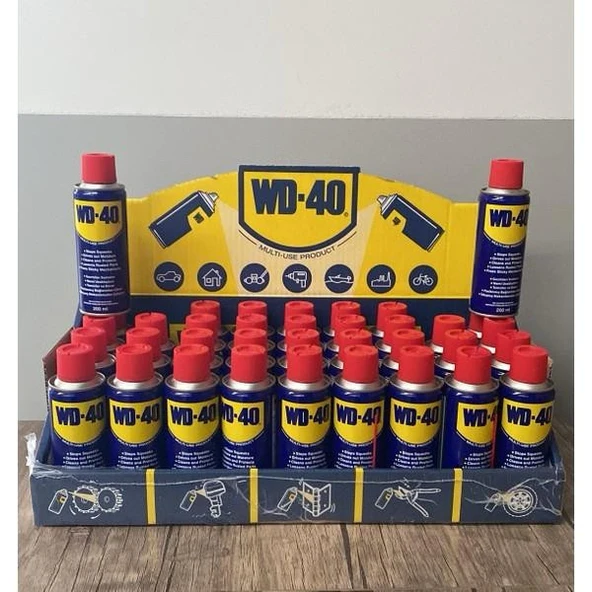 Wd40 Çok Amaçlı Pas Sökücü 36 Adet 1Koli 200 ML ürün görseli 1