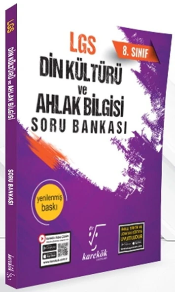 Karekök Yayınları 8. Sınıf LGS Din Kültürü ve Ahlak Bilgisi Soru Bankası ürün görseli 1