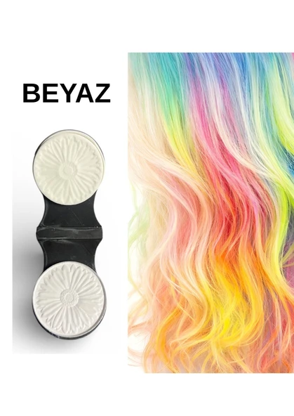 Beyaz Saç Boyama Tebeşiri ürün görseli 1