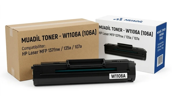 For Hp 106A Toner Çipsiz Muadil ürün görseli 1