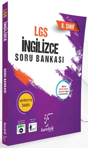 Karekök Yayınları 8. Sınıf LGS İngilizce Soru Bankası ürün görseli 1