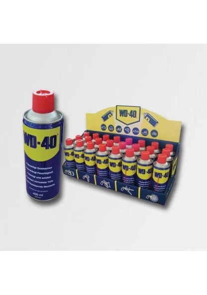Wd40 Çok Amaçlı Yağlama Spreyi ve Pas Sökücü 24 Adet 1Koli 400 ML ürün görseli 1
