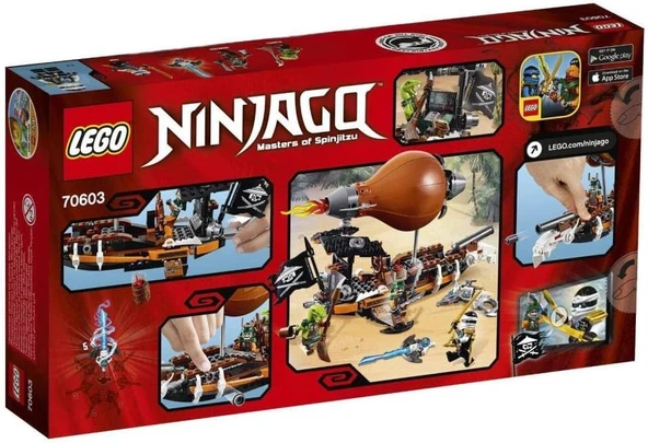 Lego 70603 Ninjago Raid Zeppelin - Resim 2