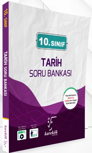 Karekök Yayınları 10. Sınıf Tarih Soru Bankası ürün görseli 1