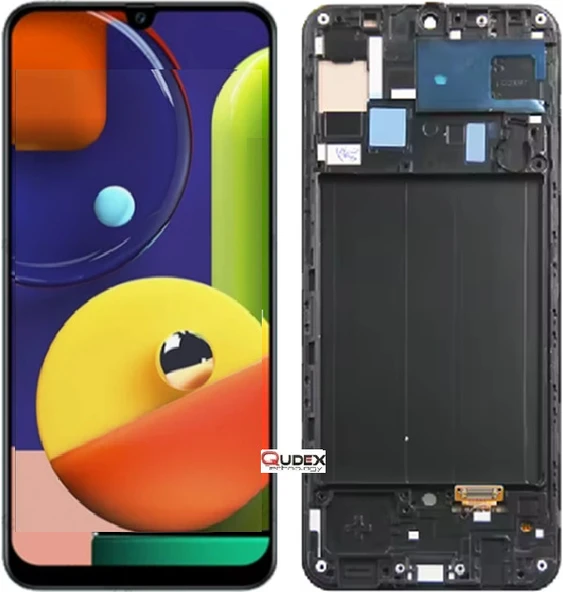 Samsung Galaxy A30 (Sm-A305F) Lcd Ekran Dokunmatik Çıtalı ürün görseli 1