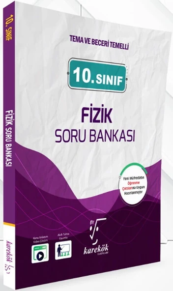 Karekök Yayınları 10. Sınıf Fizik Soru Bankası ürün görseli 1