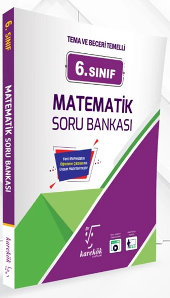 Karekök 6. Sınıf Matematik Soru Bankası ürün görseli 1