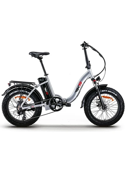 RKS RSI-X Pro 250 W Gri Katlanabilir Elektrikli Bisiklet ürün görseli 1