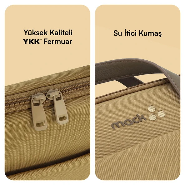 MACK MCE-1513 15.6 NOVA Eco Notebook Çantası Camel - Resim 5