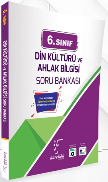 Karekök Yayınları 6. Sınıf Din Kültürü ve Ahlak Bilgisi Soru Bankası ürün görseli 1