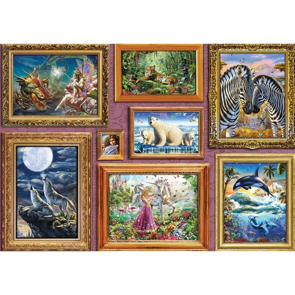 20546 Gallery 1000 Parça Puzzle -NessiWorld Puzzle ürün görseli 1