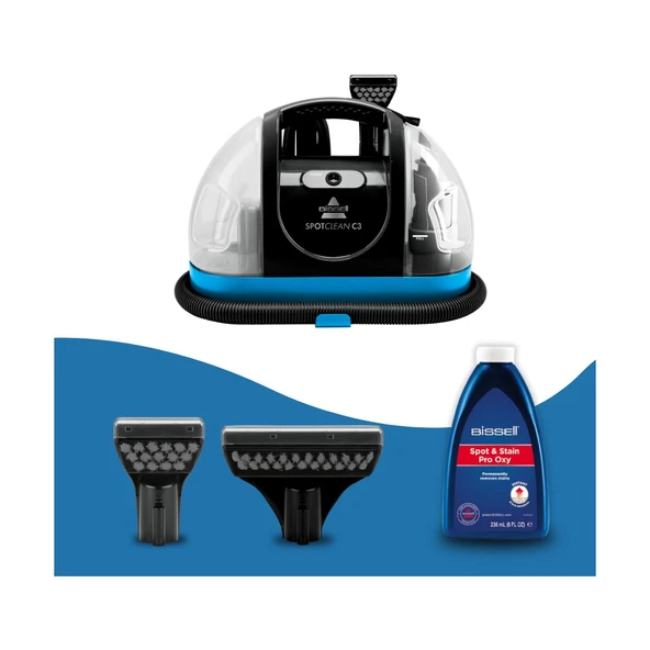 Bissell SpotClean C3 Halı – Koltuk Yıkama ve Leke Çıkarma Makinesi ürün görseli 1
