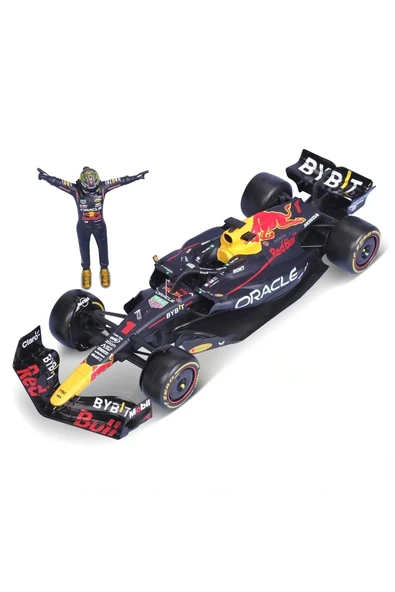 Bburago 1:24 Model Araba RB19 Max Verstappen / Sergio Perez – Die Cast Metal Gövde, Açılır Kapı ürün görseli 1