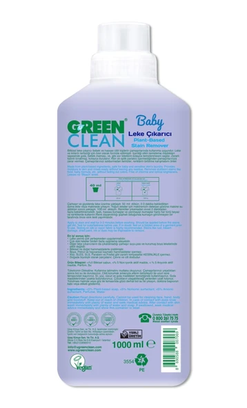 Baby Bitkisel Leke Çıkarıcı 1000 ml ürün görseli 1