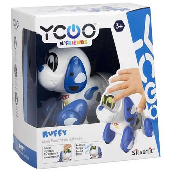 Ruffy Hareket ve Ses Efektli Robot Köpek ürün görseli 1