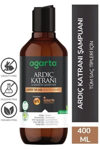 Ardıç Katranı & Keratin Şampuanı 400ml - Resim 2
