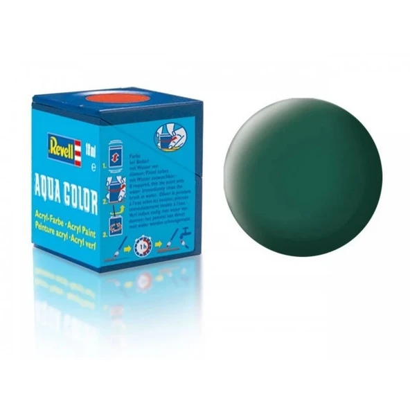 Aqua Color Sea Green - Mat Boya- 18 ml ürün görseli 1