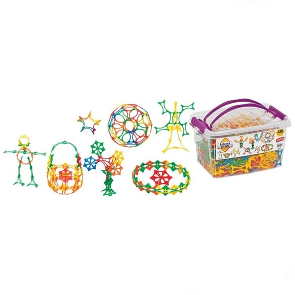 Puzzle Box Eğitici Şekiller 480 Parça ürün görseli 1