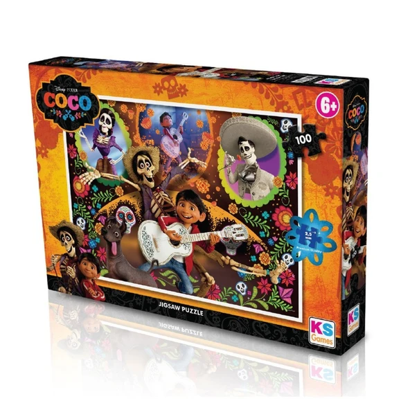CO 714 Coco Puzzle 100 Parça- KS Games - Resim 2