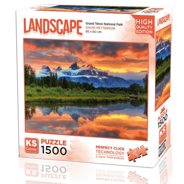 NessiWorld Grand Teton Park Puzzle 1500 Parça 22037 ürün görseli 1