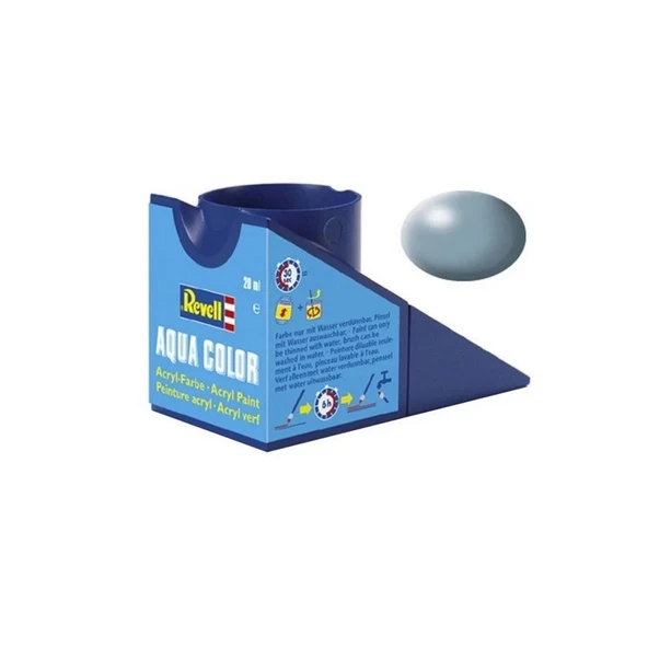 Aqua Color Grey Silk Boya - 18 ml ürün görseli 1