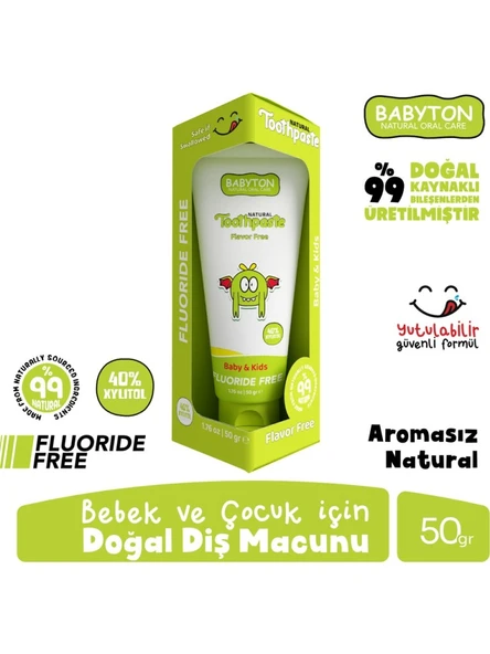 Organik Doğal Natural Diş Macunu 50 Gr ürün görseli 1
